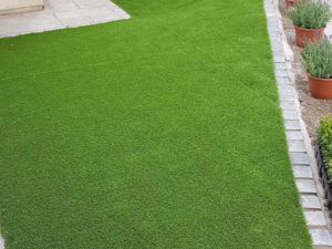 artificial grass closeup